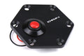 NRG Innovations Hexagonal Style Black Ring w/ Horn Button - Universal