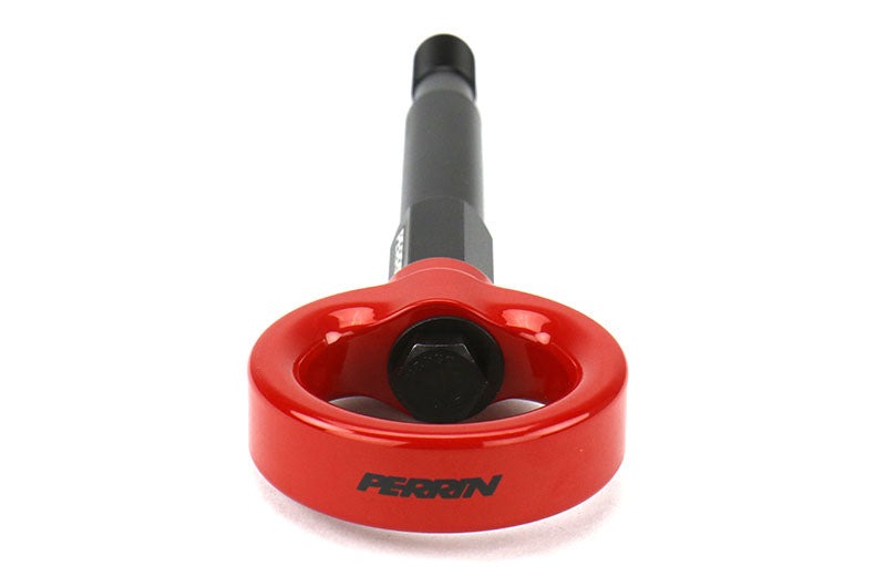 PERRIN Front Tow Hook (Red) - 2018-2021 Subaru WRX / STI / 2013-2016 Scion FR-S / 2013-2020 Subaru BRZ / 2017-2020 Toyota 86