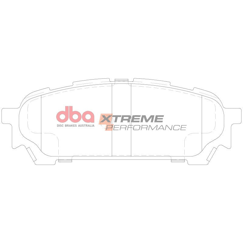 DBA XP650 Brake Pads - Rear - 2003-2005 Subaru WRX