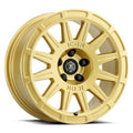ICON Alloys Ricochet 17x8 5x100 +38mm 6" Backspacing Gloss Gold Wheel - 7017805060GG