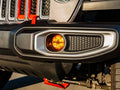 Nacho Lighting Jeep JL / JT / JK 1 Piece Bumper Quatro Fog Mounts