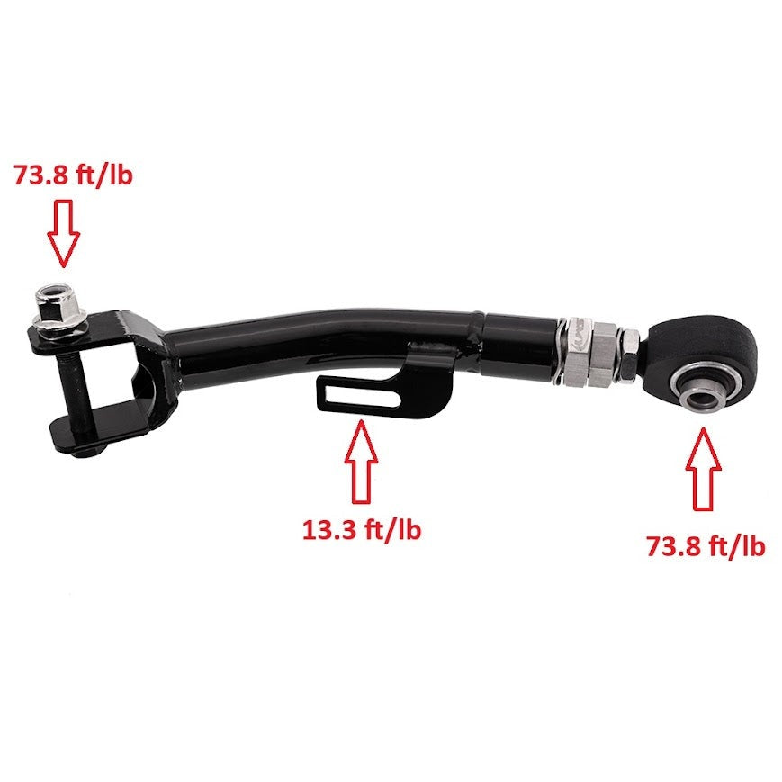 SMY Stealth Heavy Duty Trailing Arms (Adjustable) - 2022-2026 Subaru WRX