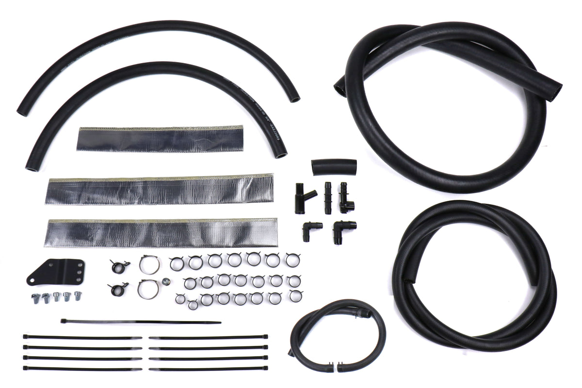 COBB Tuning Air Oil Separator Black/Red - 2002-2007 Subaru WRX / 2004-2007 STI