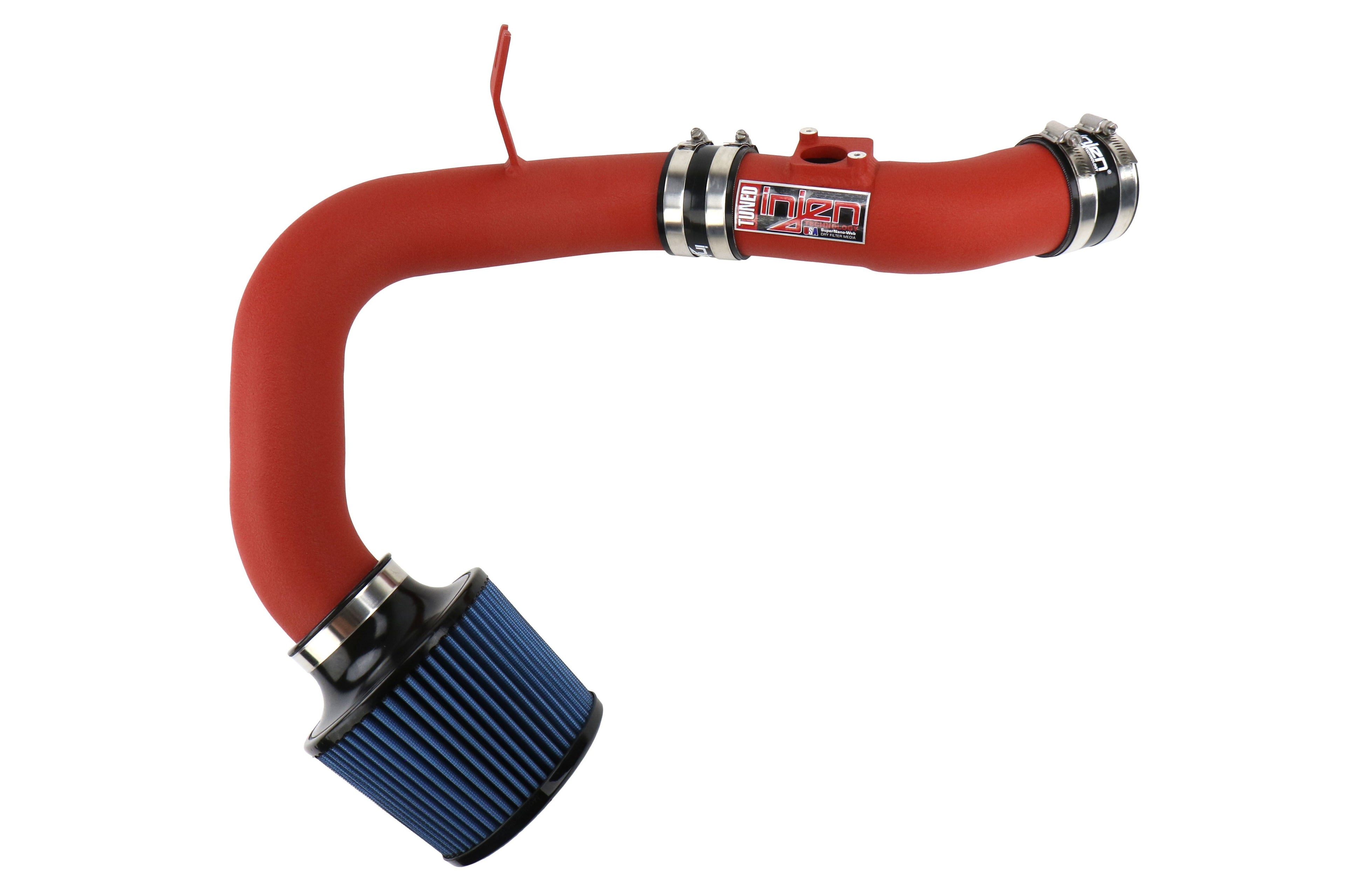 Injen Cold Air Intake Wrinkle Red - 2006-2007 Subaru WRX / 2004-2007 STI