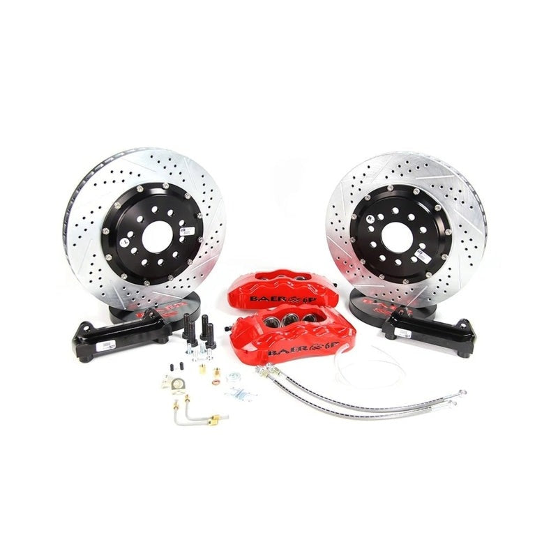 Baer Brakes 05-14 Ford Mustang 14in Pro+ Front SDZ Brake Kit - Monster Green