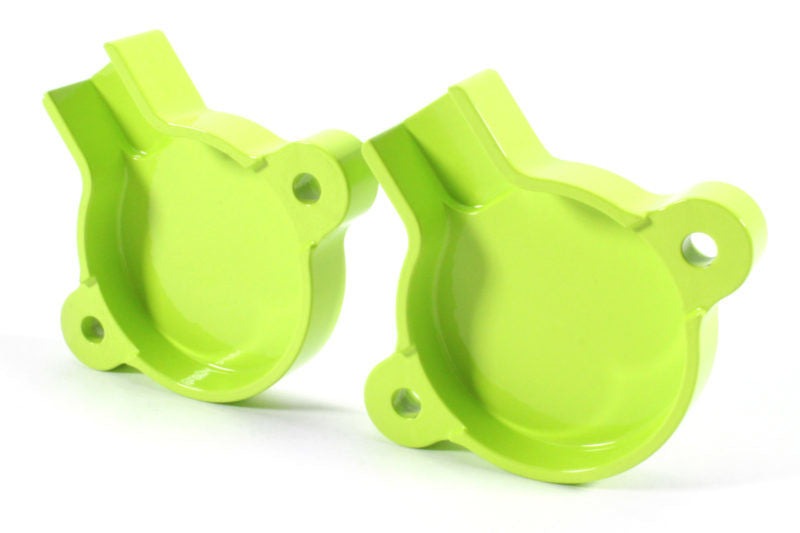 Perrin Neon Yellow Cam Solenoid Covers - 2015-2024 Subaru WRX