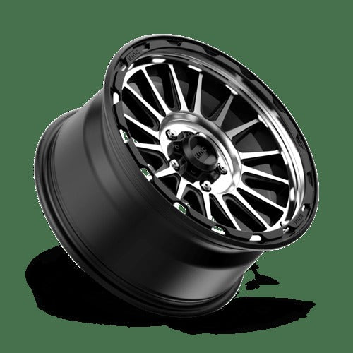 KM542 18X9 5X5.0 S-BLK MACH 18MM