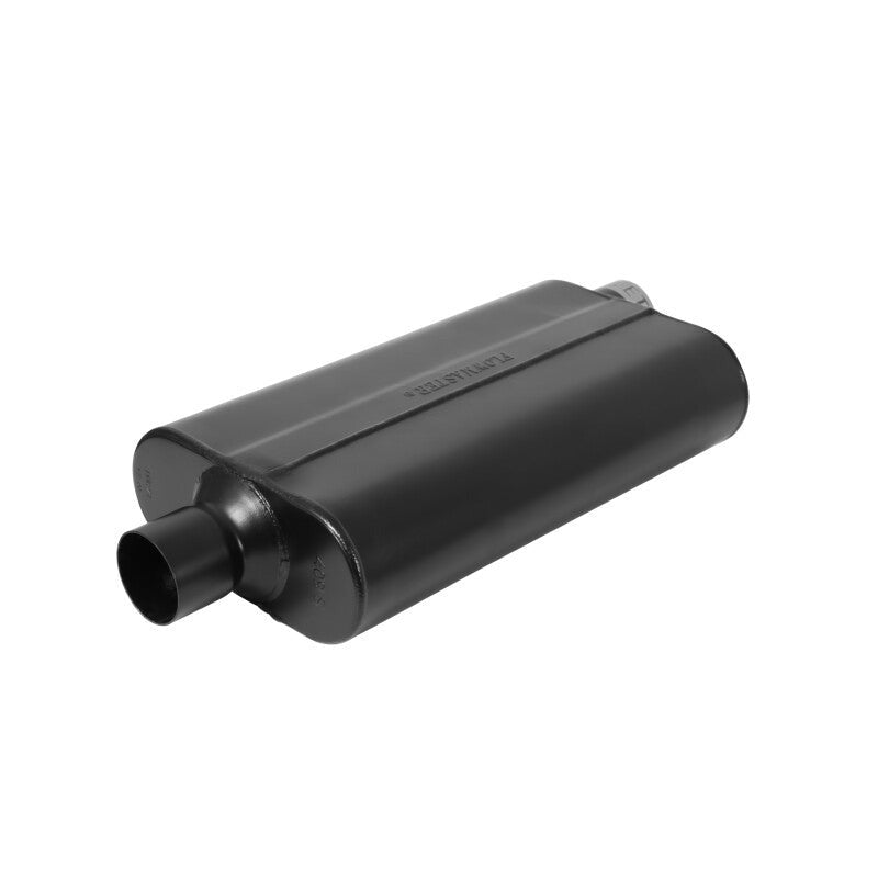 Flowmaster 50 Series Delta Flow 2.5-Inch Offset Inlet/Center Outlet Muffler - 842551