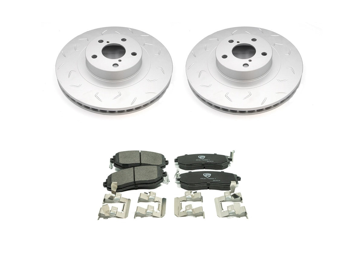 FactionFab Pad / Rotor Combo - Front - 2013-2026 Scion FR-S / Subaru BRZ / Toyota GR86 / 86