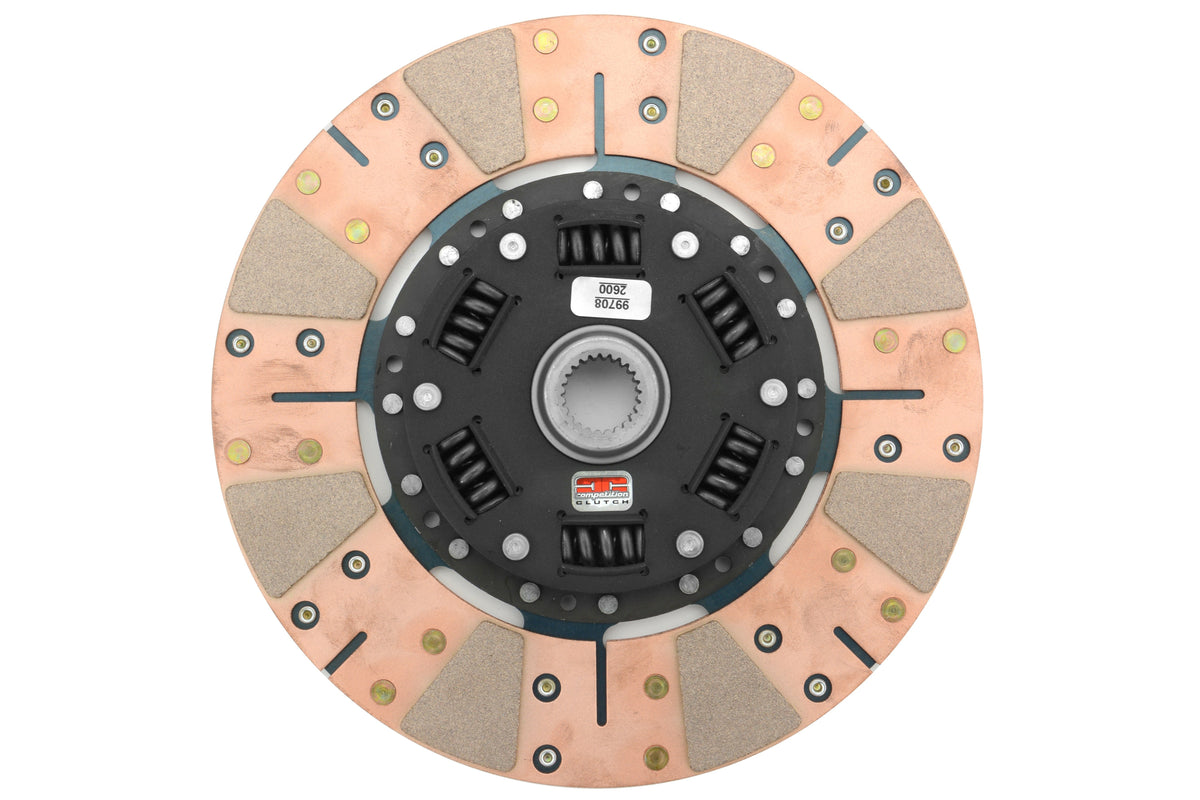 Competition Clutch Replacement Segmented Ceramic Clutch Disc - Subaru Models (inc. 2006-2014 WRX / 2005-2009 Legacy GT)