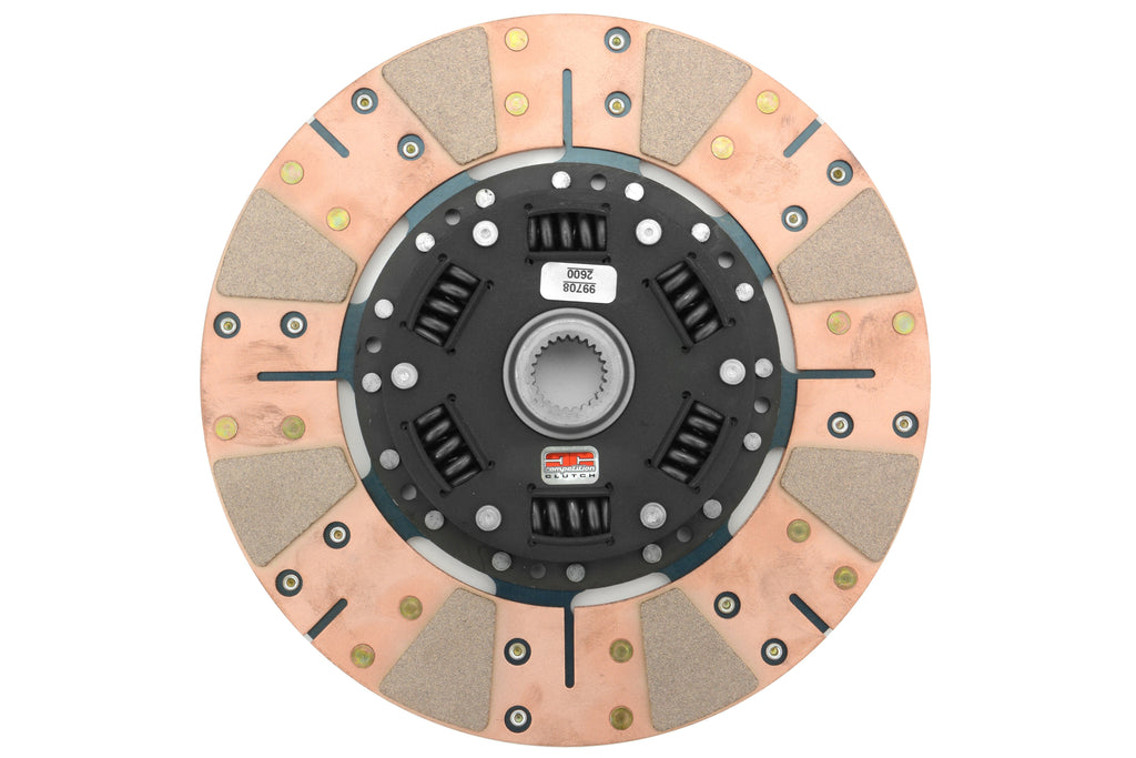 Competition Clutch Replacement Segmented Ceramic Clutch Disc - Subaru Models (inc. 2006-2014 WRX / 2005-2009 Legacy GT)