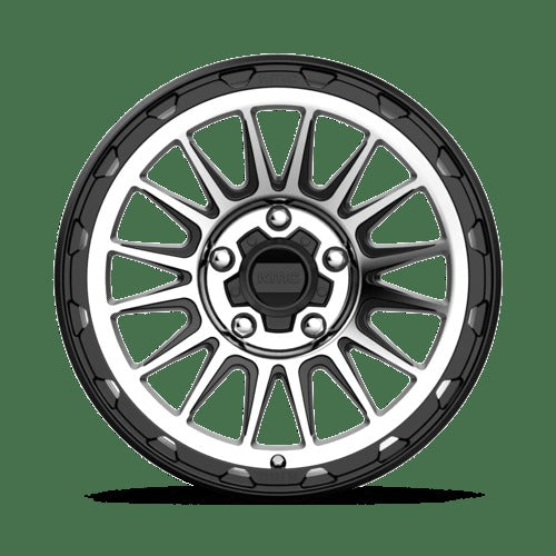 KM542 17X9 5X5.0 S-BLK MACH 18MM