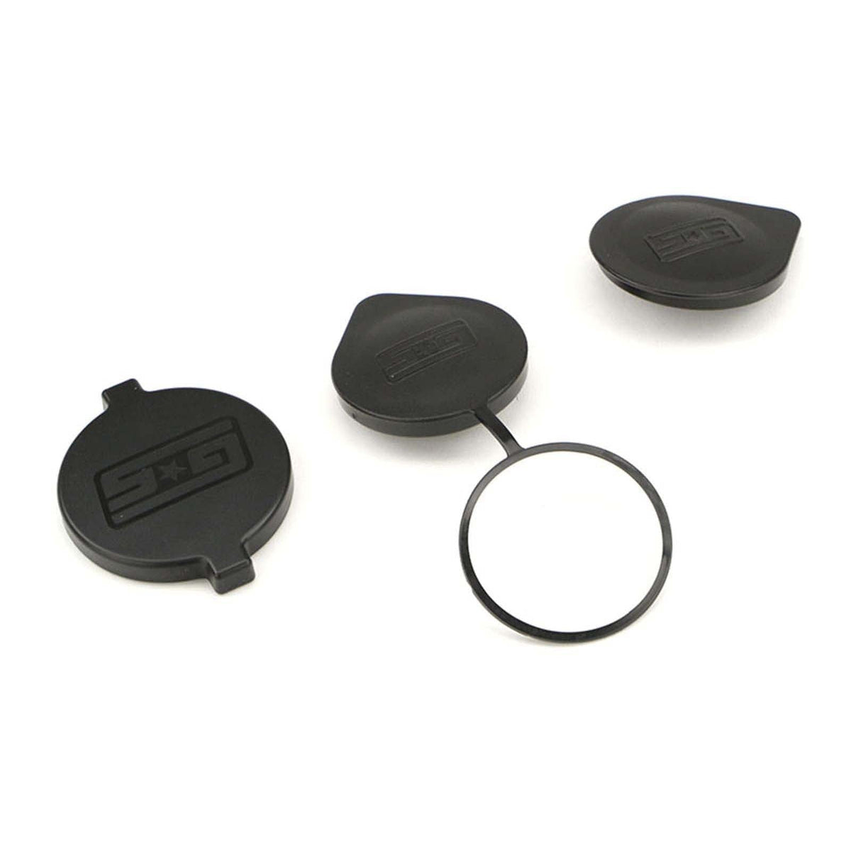 GrimmSpeed Engine Bay Reservoir Cap Set BLACK - 2002-2021 Subaru WRX/STI/FXT/OBXT/LGT