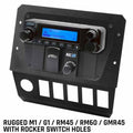 Rugged Radios Polaris General Multi Mount Kit - M1/G1/RM45/RM60/GMR45 w/Switch Holes