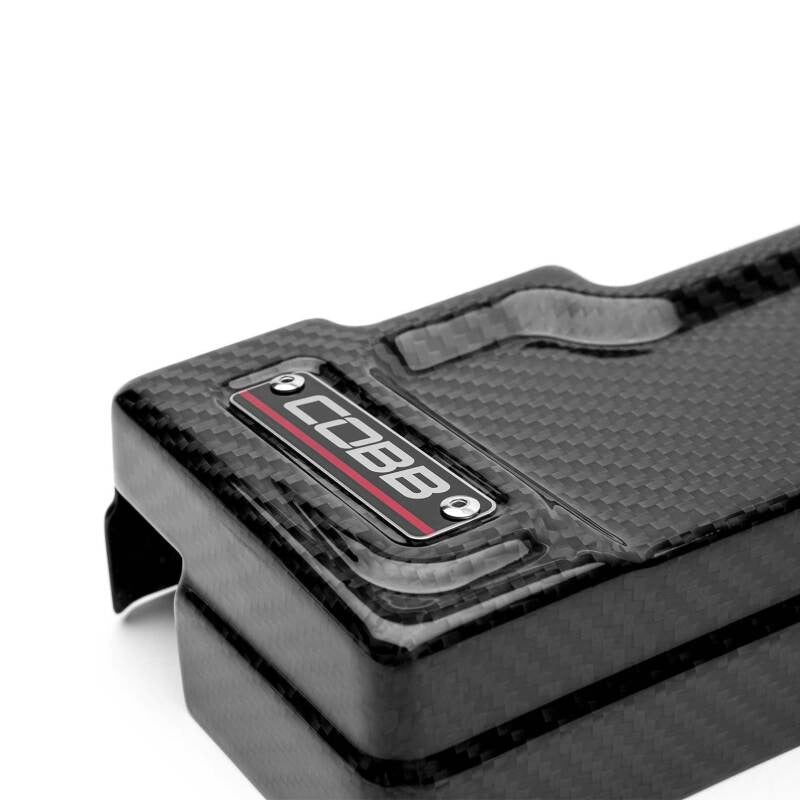 COBB Redline Carbon Fiber Fuse Cover (Passenger Side) - 2022-2026 Subaru WRX