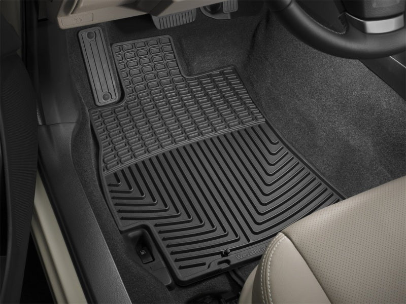 WeatherTech Front Rubber Floor Mats - Black - 2010-2014 Subaru Outback