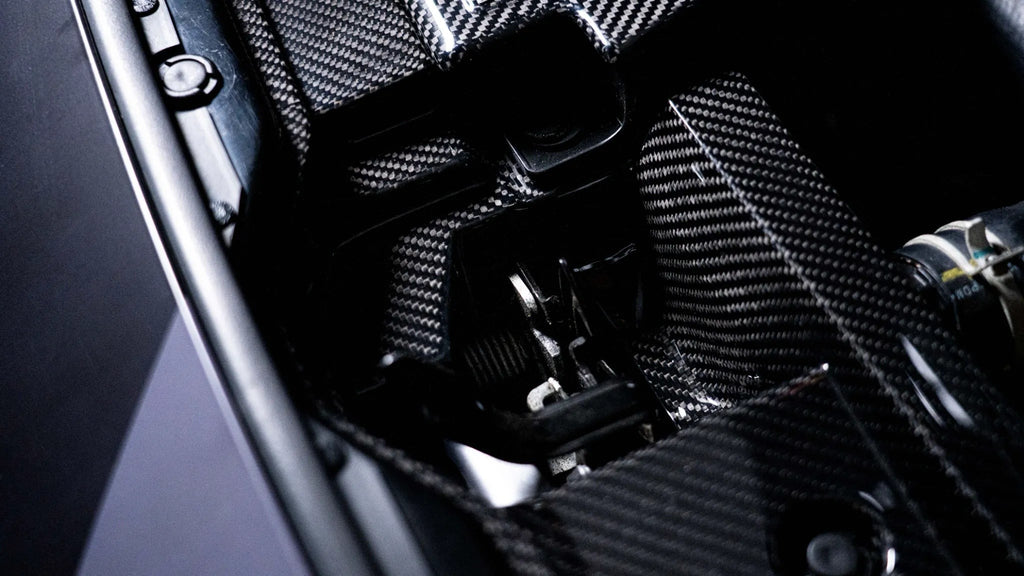 Compressive Tuning Carbon Fiber Smartflow Radiator Shroud - 2022-2026 Subaru WRX