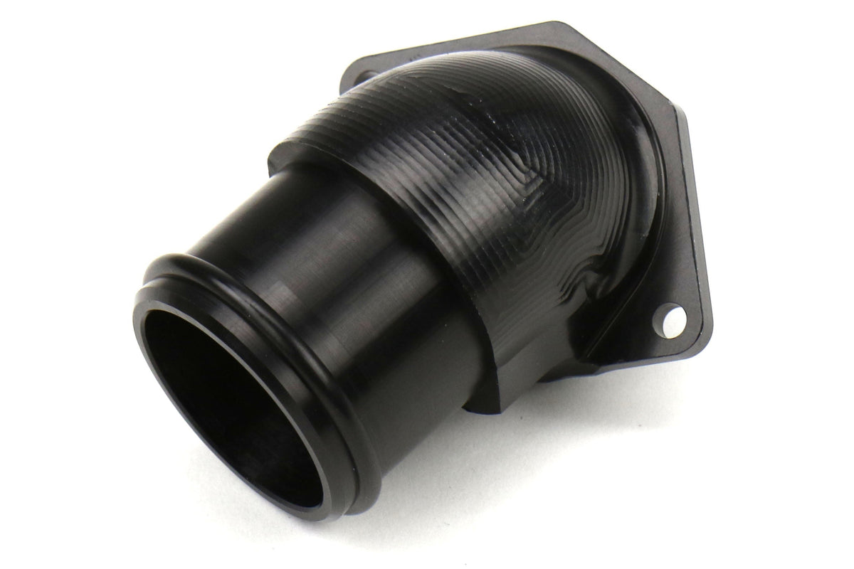 IAG Replacement Blow Off Valve Elbow Black - Subaru Models (inc. 2002-2007 WRX / 2004-2020 STi)