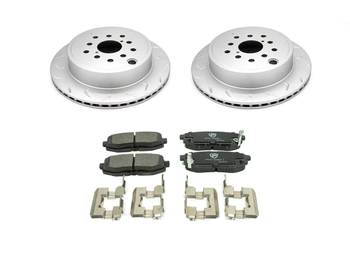 FactionFab Pad / Rotor Combo - Rear - 2022-2026 Subaru WRX 6MT