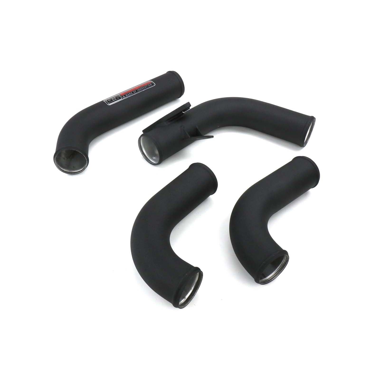 GrimmSpeed Front Mount Intercooler Piping Kit Black - 2008-2014 Subaru STI