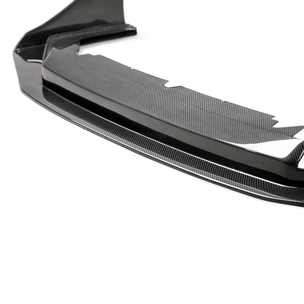 Seibon Carbon Fiber CW-Style Front Lip - 2018-2021 Subaru WRX / STI