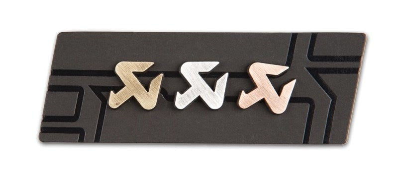 Akrapovic Cut copper/silver/brass pin set - 800984
