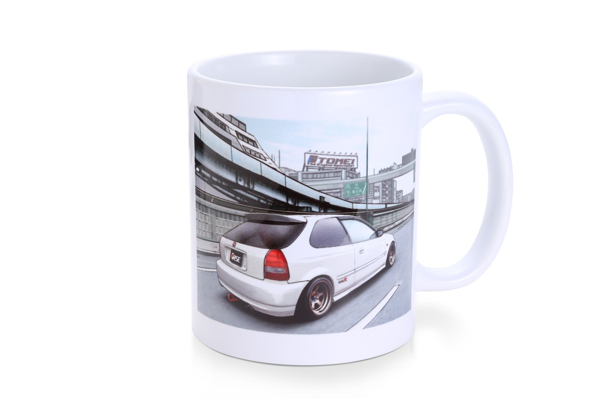 Tomei Mug - White EK9 Civic Osaka-Kanjo - Universal