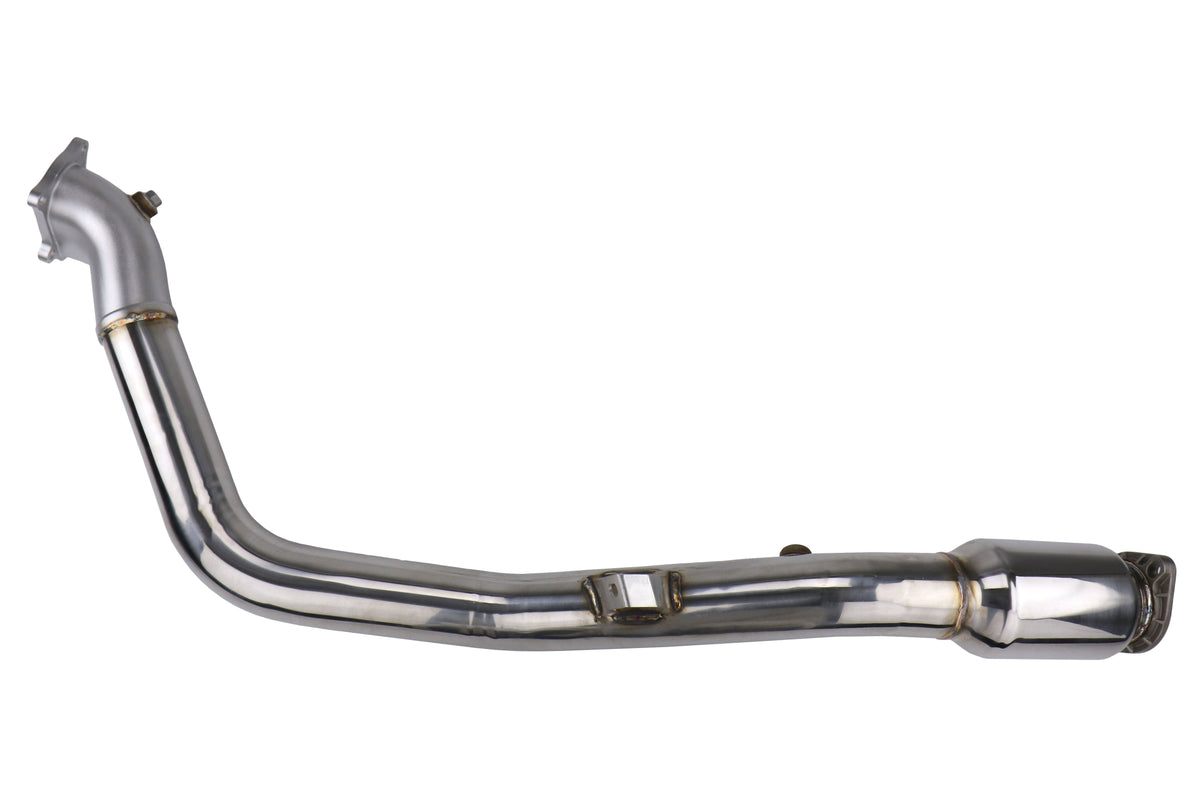 Invidia Downpipe Lower Catted Divorced Wastegate w/ 2 Bungs - Subaru Models (Inc. 2008-2014 WRX / 2008-2021 STI)
