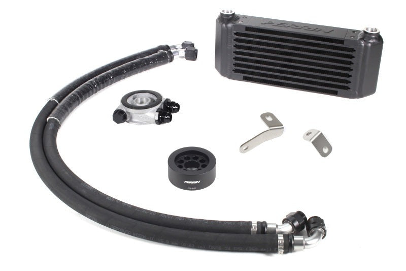 PERRIN Engine Oil Cooler Full Kit - 2022-2026 Subaru WRX (CVT Transmisson)