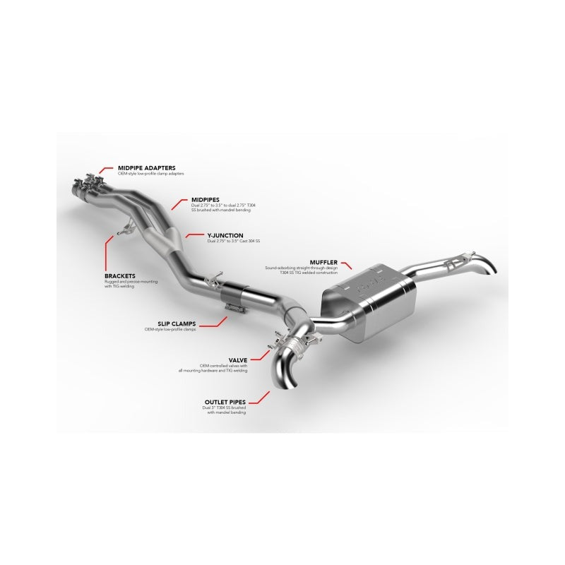 APR 18-25 Audi SQ5 (B9) Catback Exhaust System