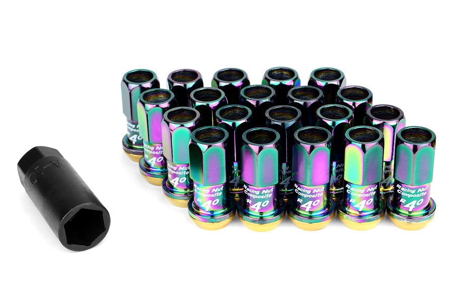 Project Kics R40 Neo Chrome 12x1.50 Lug Nuts