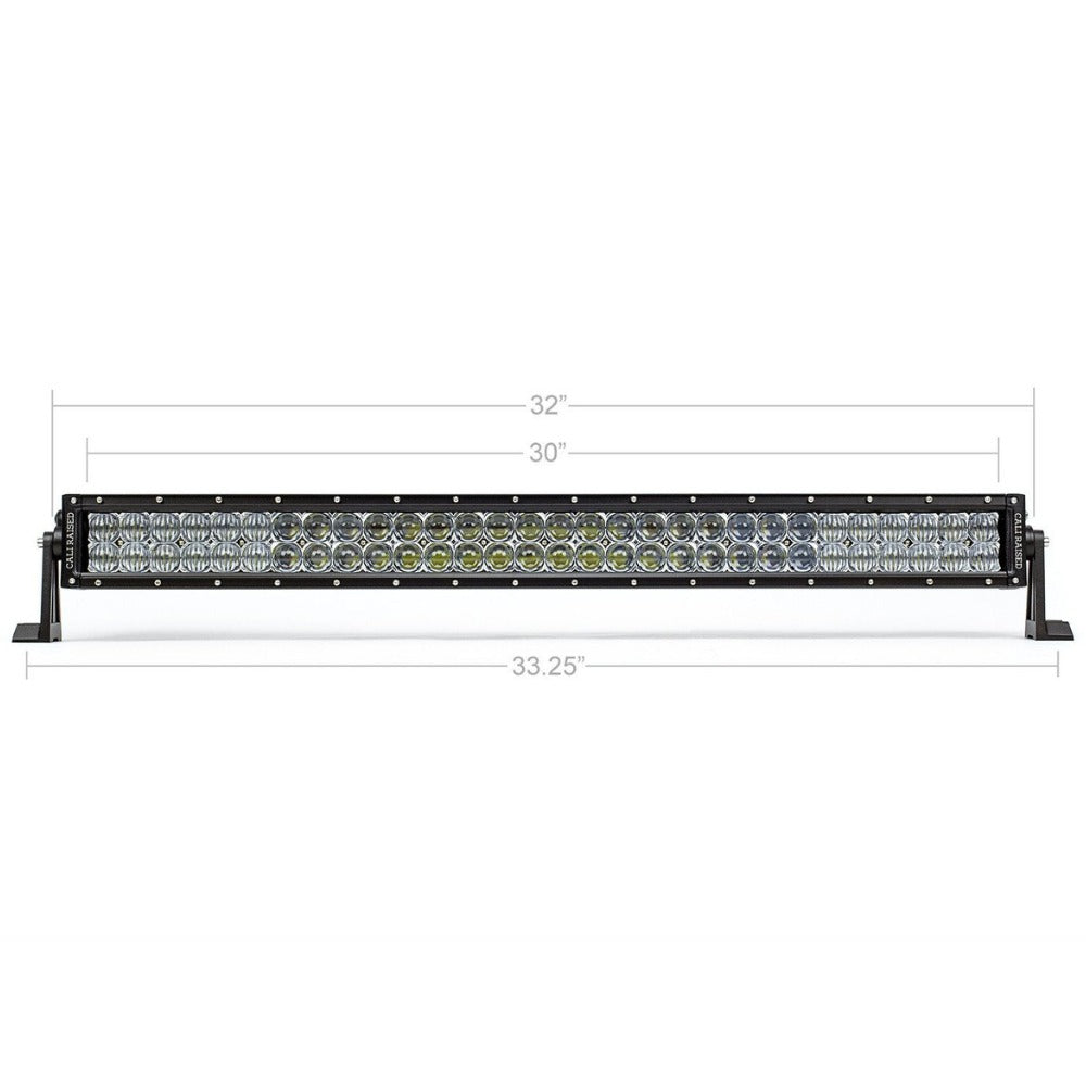 16+ Toyota Tacoma 32" LED Bar Lower Bumper Hidden Mounts Combo Kit