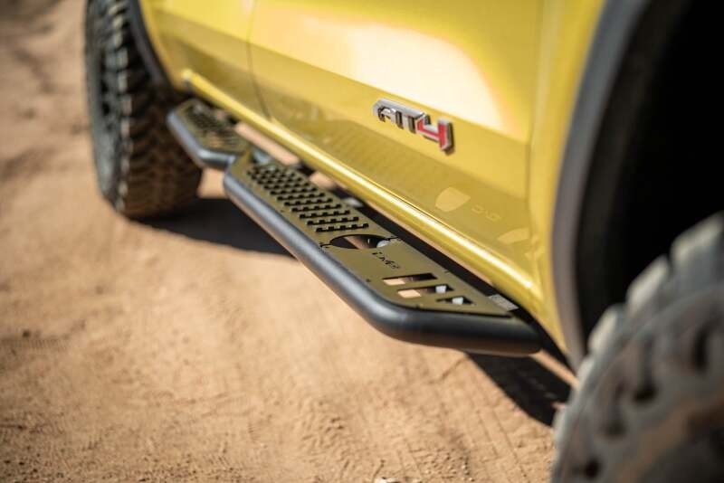 DV8 Offroad 23-24 Chevy Colorado OE Plus Side Steps - Black Steel