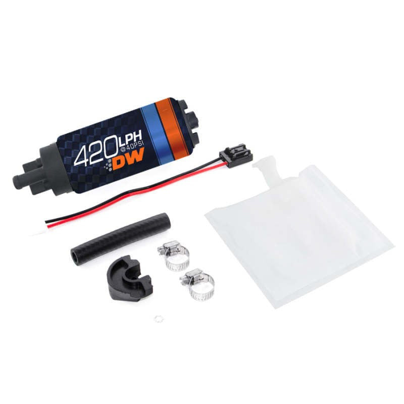 DeatschWerks DW420 Series 420lph In-Tank Fuel Pump w/ Install Kit - 1993–2007 Subaru Impreza / WRX / WRX STI / 1997–2007 Subaru Forester / 1990–1999 Subaru Legacy GT