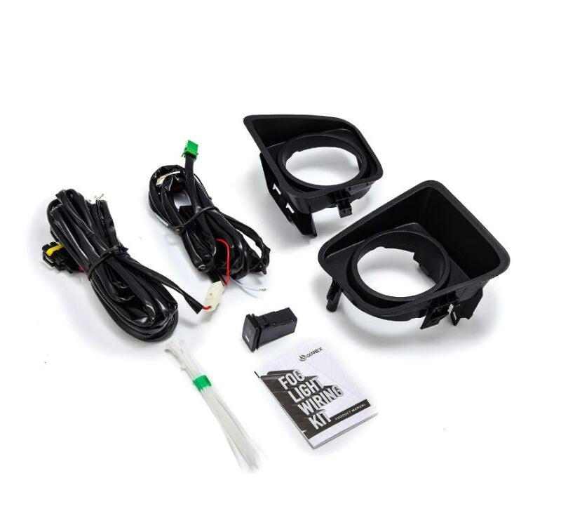 AlphaRex 09-12 Toyota RAV4 Bezel & Wiring Kit (Does Not Include Fog Lights)