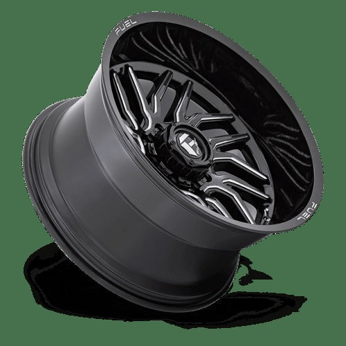 D807 24X12 5X5.0 G-BLK-MILL -44MM