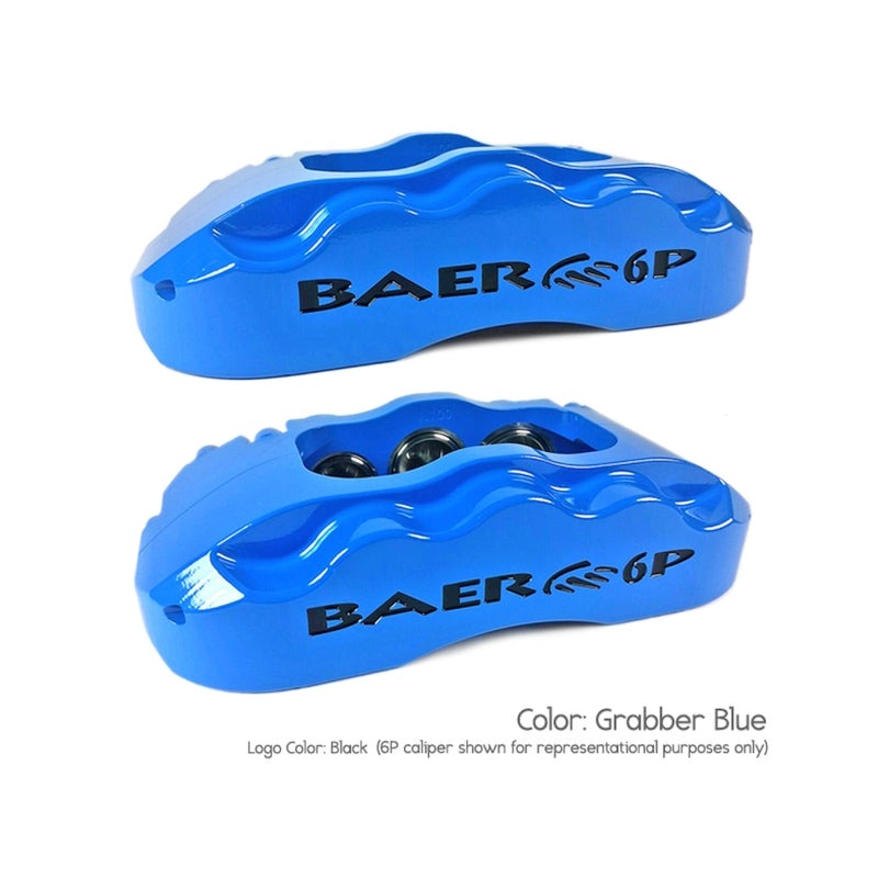 Baer Brakes 62-69 Ford Fairlane 11in SS4 Alum Hub Front SDZ Brake Kit - Grabber Blue