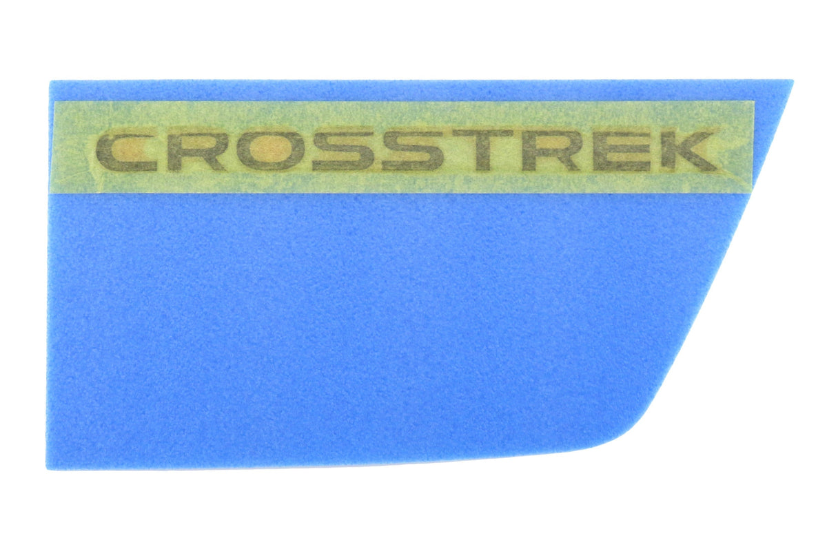 Subaru OEM Gloss Black Crosstrek Badge - 2013-2021 Subaru Crosstrek
