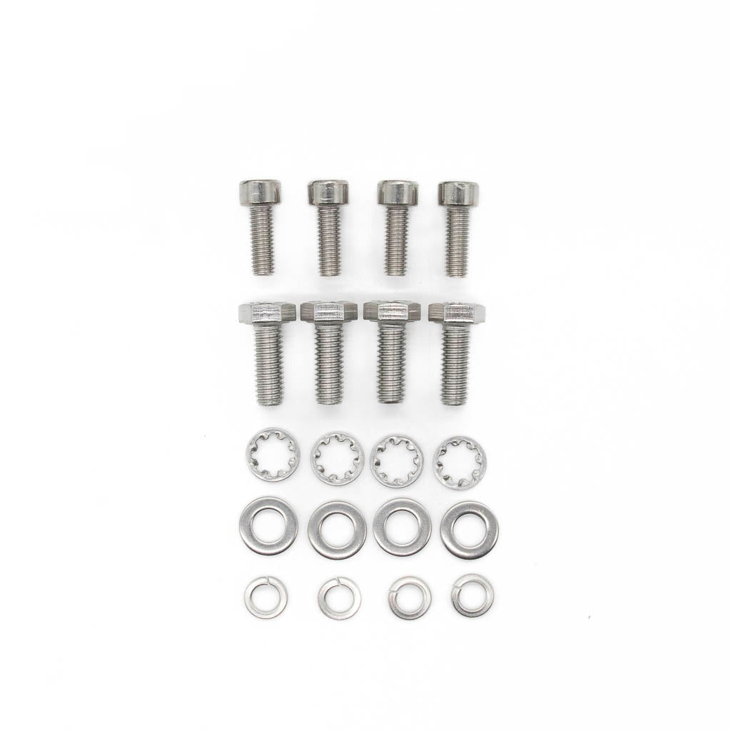 A10 MOTO Lower Clamp Dual S2 Bracket Set for Sportster/Softail/Dyna/Fatbob Combo Kit