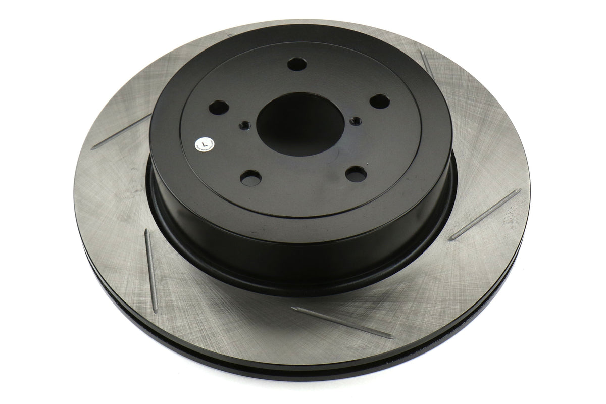 Stoptech Slotted Rear Left Rotor Single - 2005-2007 Subaru STI