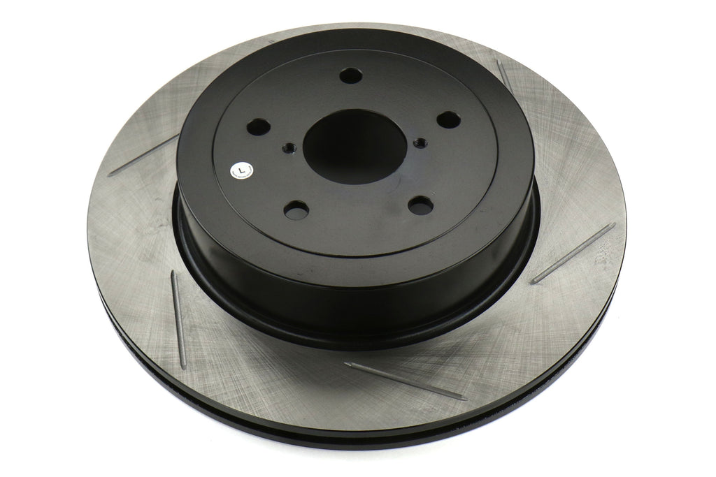 Stoptech Slotted Rear Left Rotor Single - 2005-2007 Subaru STI