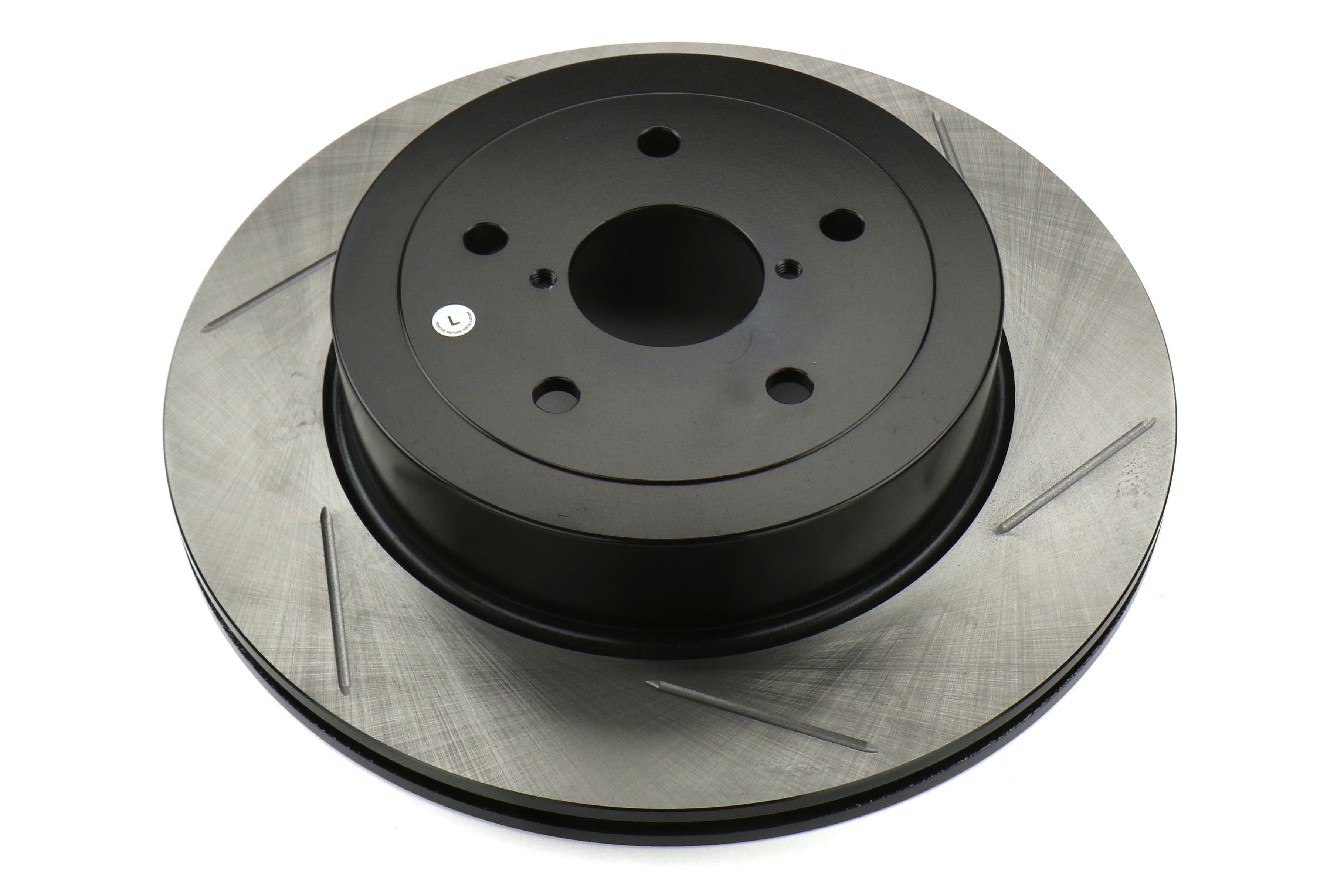 Stoptech Slotted Rear Left Rotor Single - 2005-2007 Subaru STI