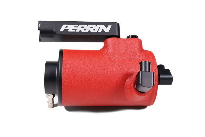 PERRIN Air Oil Separator - Red - 2022-2026 Subaru WRX