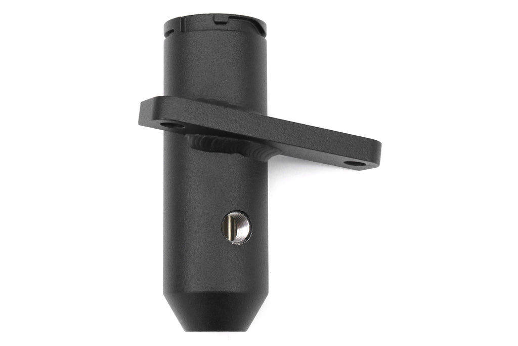 Killer B Motorsport Upper Coolant Reservoir w/ AN Fittings Black - Subaru Models (inc. 2002-2007 WRX / 2004-2021 STI)
