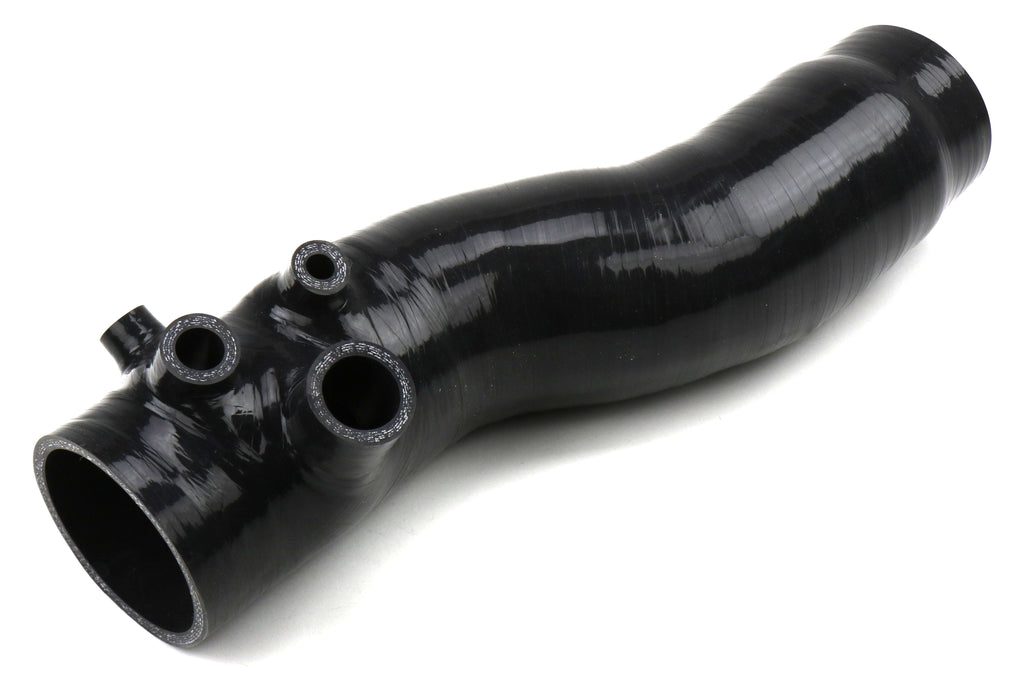 PERRIN Turbo Inlet Hose w/ Nozzle Black - 2015-2021 Subaru WRX