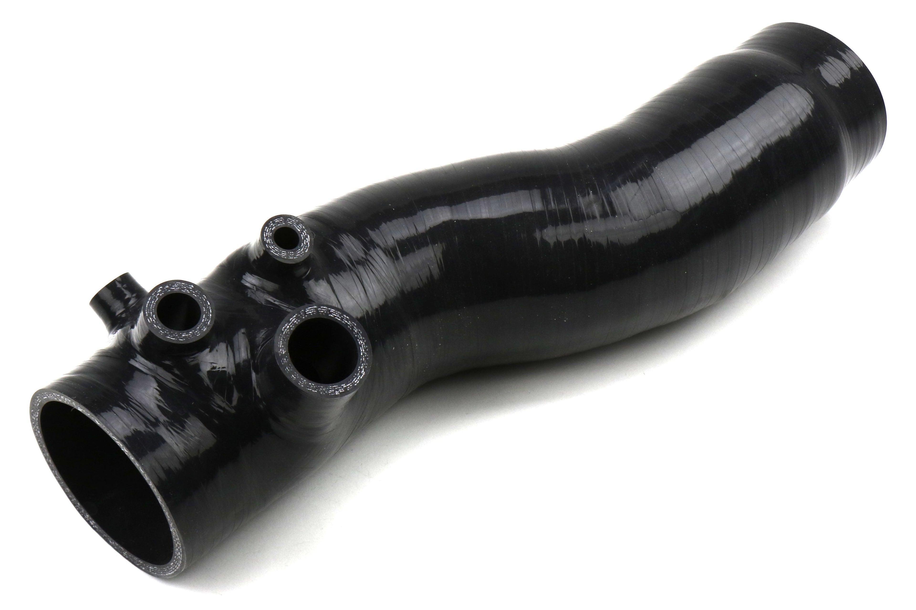 PERRIN Turbo Inlet Hose w/ Nozzle Black - 2015-2021 Subaru WRX