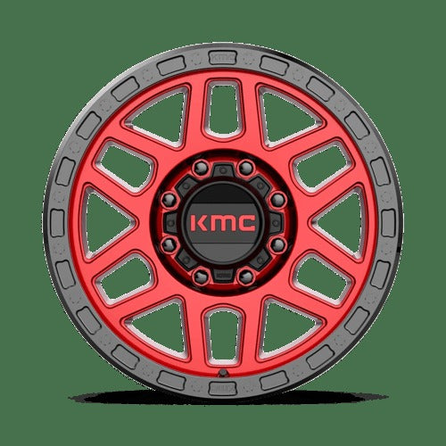 KM544 18X9 8X180 C-RED BLK-LP 18MM