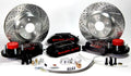 Baer Brakes 65-66 Ford Mustang 13in Track4 Front Brake Kit-Black-