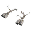 Remark 4” Axleback – Stainless Single Wall Tip - 2022-2024 Subaru WRX