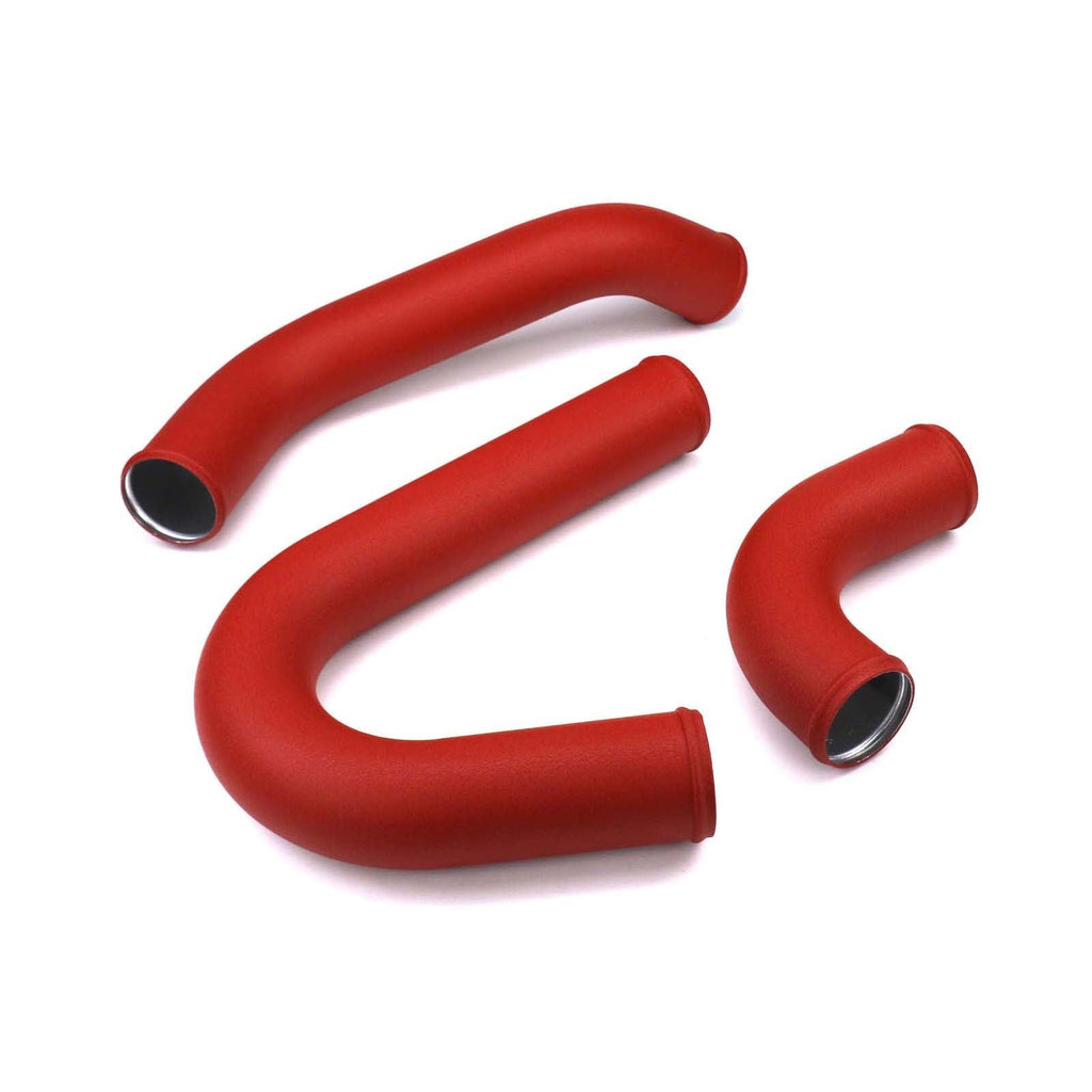 GrimmSpeed Front Mount Intercooler Pipe Kit Red - 2015-2021 Subaru WRX